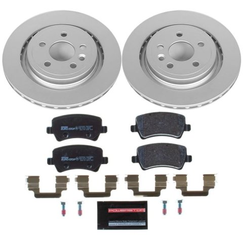Power Stop 15-18 Volvo S60 Front & Rear Euro-Stop Brake Kit (1x psbESK4702, 1x psbESK4699A) thumbnail 7