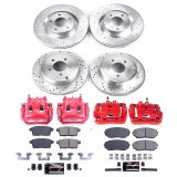 Power Stop 07-10 Ford Edge Front & Rear Z23 Evolution Sport Brake Kit w/Calipers (1x psbK3057, 1x psbK3060, 1x psbS5026A, 1x psbS5042) thumbnail 2