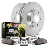 Power Stop 19-21 Subaru Forester Front & Rear Z26 Street Warrior Brake Kit (1x psbK8495-26, 1x psbK8480-26) thumbnail 8
