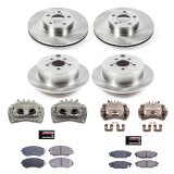 Power Stop 12-16 Subaru Impreza Front & Rear Autospecialty Brake Kit w/Calipers (1x psbKCOE6111, 1x psbKCOE6107) thumbnail 2