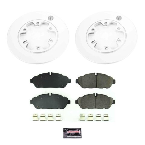Power Stop 2020 Ford Transit-350 HD Front & Rear Z17 Coated Brake Kit (1x psbCRK7148, 1x psbCRK8539) thumbnail 8