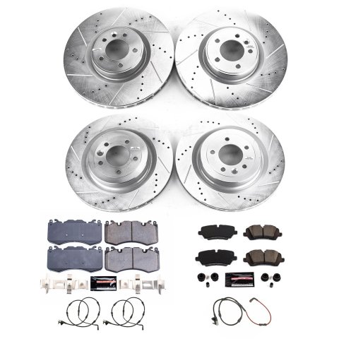 Power Stop 19-21 Land Rover Range Rover Front & Rear Z23 Evolution Brake Kit (Bundled Kit) thumbnail 7