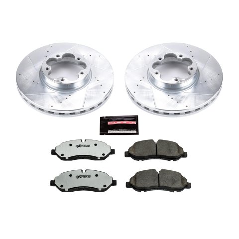 Power Stop 2020 Ford Transit-350 HD Front & Rear Z36 Truck & Tow Brake Kit (1x psbK7148-36, 1x psbK8539-36) thumbnail 6