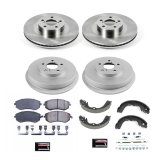 Power Stop 03-08 Subaru Forester Front & Rear Autospecialty Brake Kit (1x psbKOE2373, 1x psbKOE15332DK) thumbnail 4