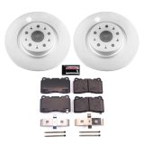 Power Stop 2021 Chevrolet Camaro Front & Rear Z17 Coated Brake Kit (1x psbCRK7289, 1x psbCRK8836) thumbnail 8