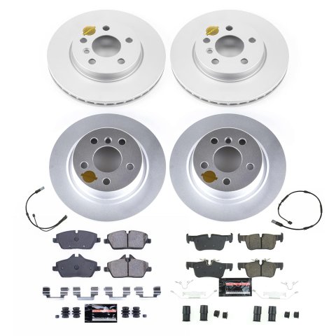 Power Stop 20-21 Mini Cooper Front & Rear Z23 Coated Brake Kit (1x psbCRK7977, 1x psbCRK8111) thumbnail 5