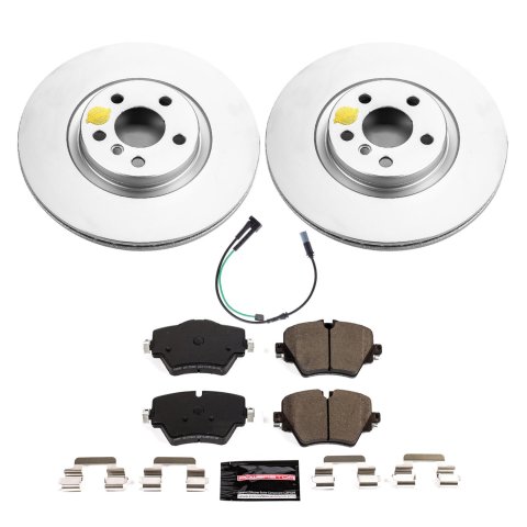 Power Stop 2021 Mini Cooper Countryman Front & Rear Z23 Coated Brake Kit (1x psbCRK8111, 1x psbCRK8827) thumbnail 5