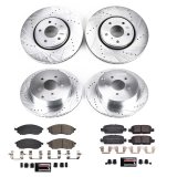 Power Stop 2014 Infiniti QX70 Front & Rear Z23 Evolution Brake Kit (1x psbK8021, 1x psbK5264) thumbnail 7