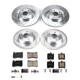 Power Stop 06-08 Mercedes-Benz SLK280 Front & Rear Z23 Evolution Brake Kit (1x psbK620, 1x psbK6713) thumbnail 7