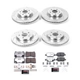 Power Stop 2021 Chevrolet Camaro Front & Rear Z26 Street Brake Kit (1x psbK7289-26, 1x psbK8836-26) thumbnail 8