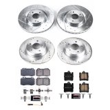 Power Stop 05-06 Mercedes-Benz SLK350 Front & Rear Z23 Evolution Brake Kit (1x psbK620, 1x psbK2950) thumbnail 1