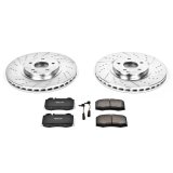 Power Stop 05-06 Mercedes-Benz SLK350 Front & Rear Z23 Evolution Brake Kit (1x psbK620, 1x psbK2950) thumbnail 2