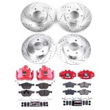 Power Stop 08-09 Mazda 3 Front & Rear Z23 Evolution Kit W/Cals (1x psbK123, 1x psbK120, 1x psbS2942B, 1x psbS2954) thumbnail 5