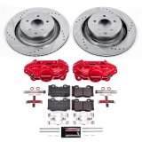 Power Stop 2009 Nissan 350Z Rear Z23 Evolution Kit W/Cals (1x psbK4732, 1x psbS6264) thumbnail 7