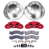 Power Stop 01-06 Chevrolet Silverado 3500 Rear Z23 Evolution Kit W/Cals (1x psbK5337, 1x psbS4814) thumbnail 5