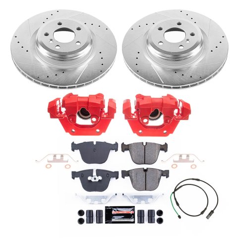 Power Stop 10-15 BMW 550i GT Rear Z23 Evolution Kit W/Cals (1x psbK6416, 1x psbS6110) thumbnail 7