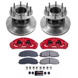 Power Stop 13-16 Ford F-350 Super Duty Front Z23 Evolution Kit w/Cals (1x psbZ23-1680, 1x psbS5486, 1x psbAR85170XL, 1x psbAR85170XR) thumbnail 2