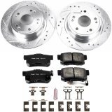 Power Stop 2016 Acura ILX Front & Rear Z23 Evolution Kit W/Cals (1x psbS2916, 1x psbS3298, 1x psbK6940, 1x psbK3128) thumbnail 5