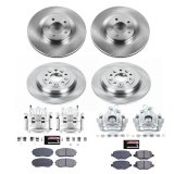 Power Stop 13-15 Lincoln MKX Front & Rear Autospecialty Kit w/Cals (1x psbKOE3057, 1x psbL5026A, 1x psbL5027A, 1x psbKOE8846) thumbnail 9