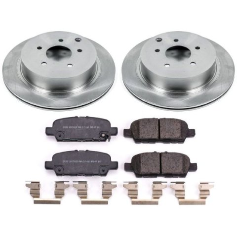 Power Stop 2014 Infiniti QX70 Front & Rear Autospecialty Kit w/Calipers (Bundled Kit) thumbnail 4