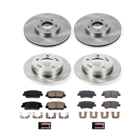 Power Stop 2016 Hyundai Veloster Front & Rear Autospecialty Brake Kit (1x psbKOE6501, 1x psbKOE7673) thumbnail 1