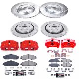 Power Stop 05-13 Chevrolet Corvette Front & Rear Z23 Evolution Kit w/Calipers (1x psbK5159, 1x psbS5036, 1x psbK5158, 1x psbS5006A) thumbnail 5