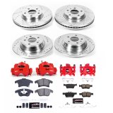 Power Stop 17-20 Ford Fusion Front & Rear Z23 Evolution Kit w/Calipers (1x psbS5474, 1x psbK6399, 1x psbS5476, 1x psbK8533) thumbnail 2