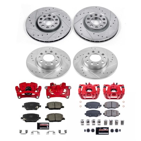 Power Stop 15-18 Jeep Renegade Front & Rear Z23 Evolution Kit w/Calipers (1x psbK7299, 1x psbS5536, 1x psbK7301, 1x psbS5534) thumbnail 7