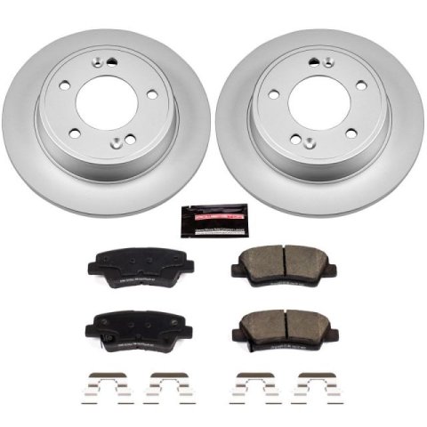 Power Stop 19-21 Kia Forte Front & Rear Z17 Coated Brake Kit (1x psbCRK6502, 1x psbCRK8749) thumbnail 5