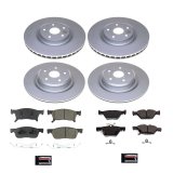 Power Stop 19-20 Subaru Ascent Front & Rear Z17 Coated Brake Kit (1x psbCRK8479, 1x psbCRK8493) thumbnail 5