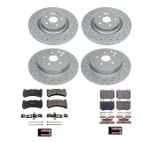 Power Stop 18-20 Subaru WRX STI Front & Rear Z17 Coated Brake Kit (1x psbCRK8482, 1x psbCRK8496) thumbnail 4