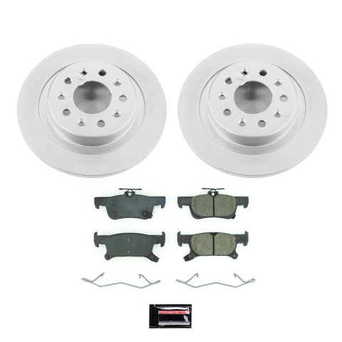 Power Stop 17-18 Buick Envision Front & Rear Z17 Coated Brake Kit (1x psbCRK7661, 1x psbCRK8624) thumbnail 8