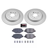 Power Stop 2010 Lincoln MKT Front & Rear Z17 Coated Brake Kit (1x psbCRK5509, 1x psbCRK8846) thumbnail 2