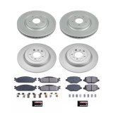 Power Stop 2010 Lincoln MKT Front & Rear Z17 Coated Brake Kit (1x psbCRK5509, 1x psbCRK8846) thumbnail 3