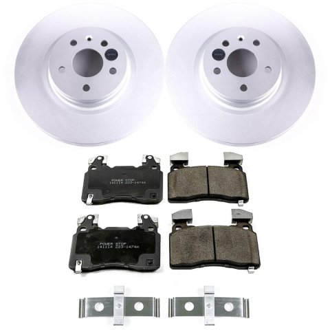 Power Stop 17-21 Tesla X Front & Rear Z17 Coated Brake Kit (1x psbCRK6798, 1x psbCRK8857) thumbnail 5