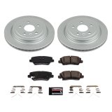 Power Stop 2019 Cadillac CTS Front & Rear Z17 Coated Brake Kit (1x psbCRK7001, 1x psbCRK8965) thumbnail 8