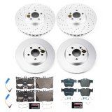 Power Stop 17-21 Mercedes-Benz GLC43 AMG Front & Rear Eurostop Brake Kit (1x psbESK7986, 1x psbESK7990) thumbnail 5
