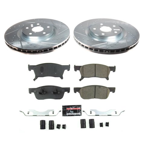Power Stop 19-20 Subaru Ascent Front & Rear Z23 Evolution Brake Kit (1x psbK8479, 1x psbK8493) thumbnail 3
