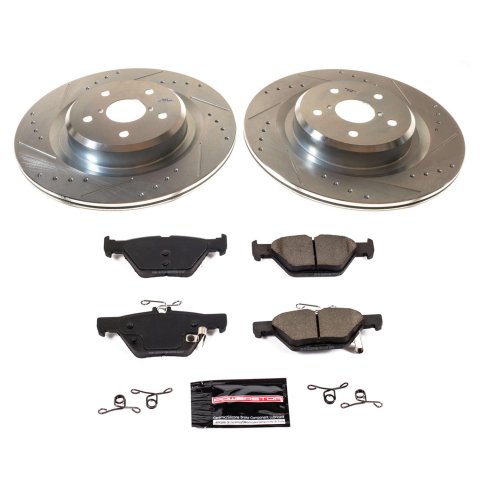 Power Stop 19-20 Subaru Ascent Front & Rear Z23 Evolution Brake Kit (1x psbK8479, 1x psbK8493) thumbnail 4