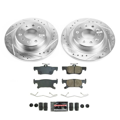 Power Stop 17-18 Buick Envision Front & Rear Z23 Evolution Brake Kit (1x psbK7661, 1x psbK8624) thumbnail 4