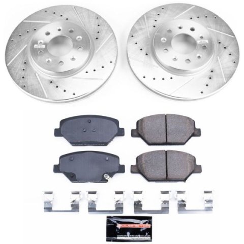 Power Stop 17-18 Buick Envision Front & Rear Z23 Evolution Brake Kit (1x psbK7661, 1x psbK8624) thumbnail 5