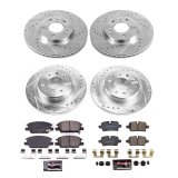 Power Stop 2020 Chevrolet Malibu Front & Rear Z23 Evolution Brake Kit (1x psbK7400, 1x psbK8676) thumbnail 8