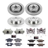 Power Stop 17-20 Ford Fusion Front & Rear Autospecialty Kit w/Cals (1x psbL5474, 1x psbL5475, 1x psbKOE6399, 1x psbKOE8533) thumbnail 2