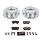 Power Stop 16-18 Toyota Yaris Front & Rear Z23 Evolution Brake Kit (1x psbK7505, 1x psbKOE15479DK) thumbnail 9