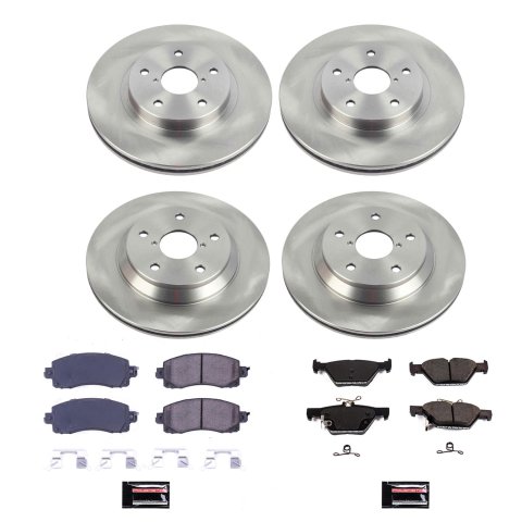 Power Stop 19-21 Subaru Forester Front & Rear Autospecialty Brake Kit (1x psbKOE8480, 1x psbKOE8495) thumbnail 2
