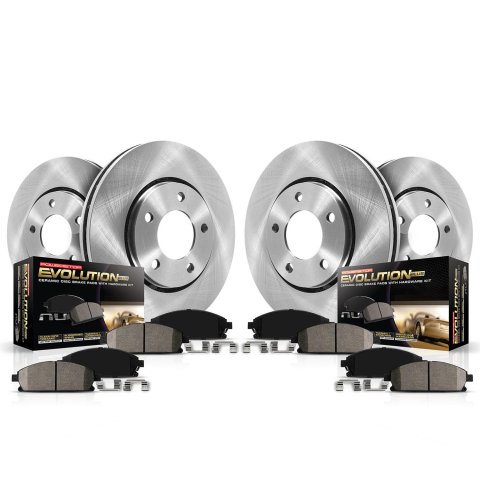 Power Stop 2021 GMC Savana 3500 Front & Rear Autospecialty Brake Kit (1x psbKOE8767, 1x psbKOE8746) thumbnail 4