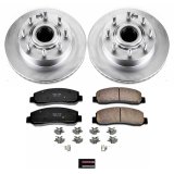 Power Stop 10-11 Ford F-350 Super Duty Front Z17 Coated Brake Kit (2x psbAR85138EVC, 1x psb17-1333) thumbnail 2