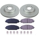 Power Stop 19-22 Ram 1500 Front Z17 Coated Brake Kit (2x psbAR86004EVC, 1x psb17-2179) thumbnail 5