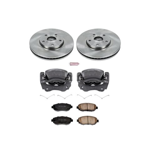 Power Stop 02-10 Lexus SC430 Front Autospecialty Kit w/Cals (2x psbJBR716, 1x psbL2774, 1x psbL2775, 1x psb16-619) thumbnail 2