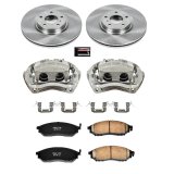 Power Stop 09-19 Nissan 370Z Front Autospecialty Kit w/Cals (2x psbJBR1112, 1x psbL2870B, 1x psbL2871B, 1x psb16-888) thumbnail 2